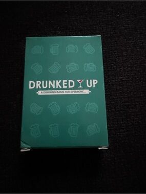 Drunked Up Drinking Game - Teal Box